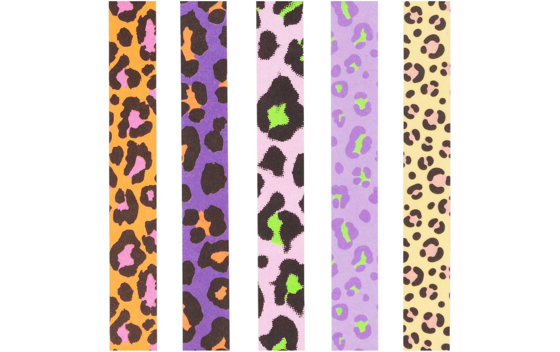 Rico Design Washi Tape – 15 mm × 10 m, mehrfarbig, 5 Stück