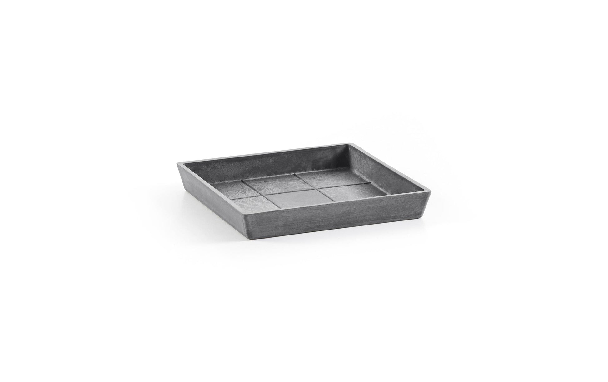 Permapack Ecopots Untersetzer – 43 × 43 × 3,5 cm – Kunststoff, grau