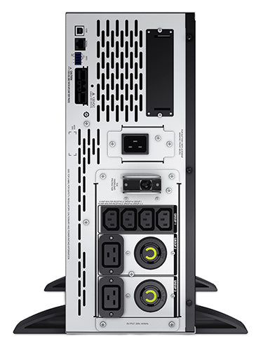 APC Smart-UPS X USV 3 kVA/2700 W Line-Interaktiv – Rack/Tower 4U – 11 AC-Ausgänge, Eingang NEMA L6-20P