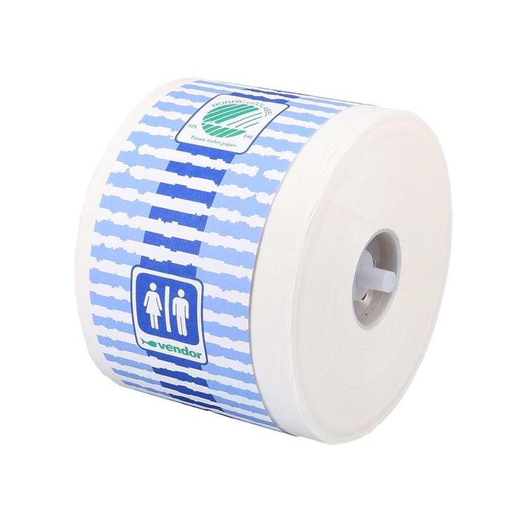 Vendor Toilettenpapier – 2-lagig, Blattgrösse 100 × 138 mm, 715 Blatt/Rolle – 48 Rollen