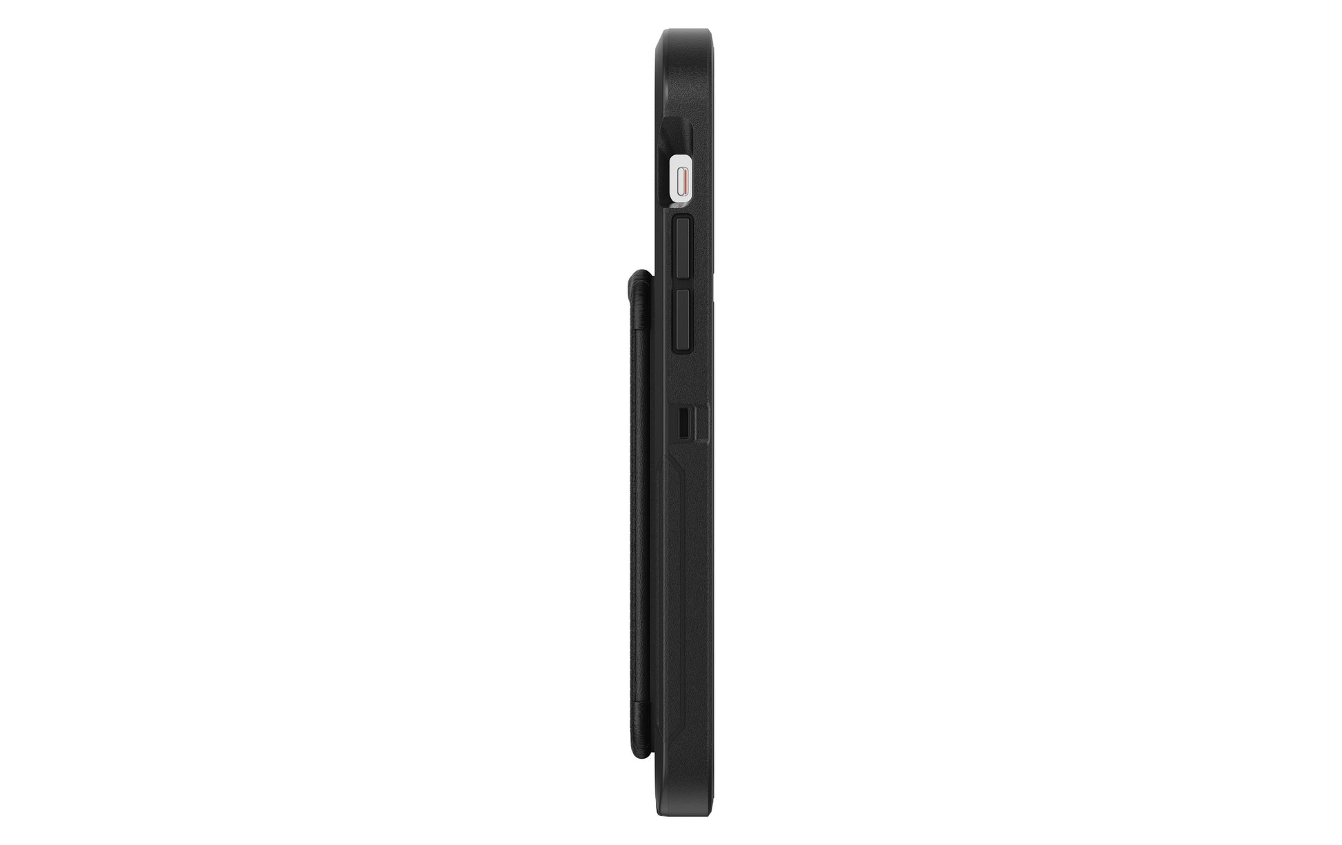 OtterBox Halterung – für Apple iPhone ab iPhone 12 (MagSafe), 97,3 × 64,5 × 10 mm, Kunstleder, schwarz