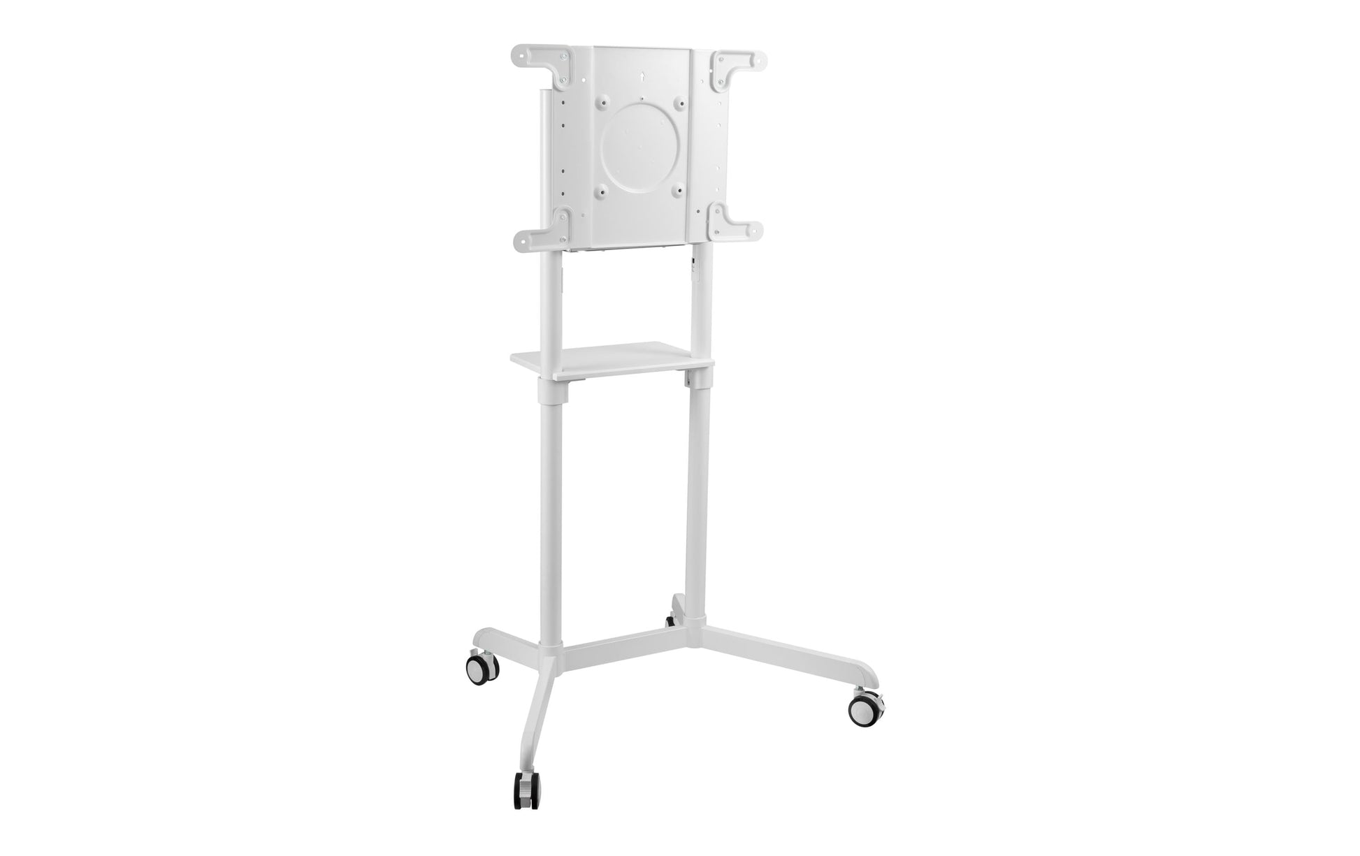 Audioraq Flip 1398 – Neigbarer Displayständer für 55", VESA 600×300, bis 70 kg, weiss
