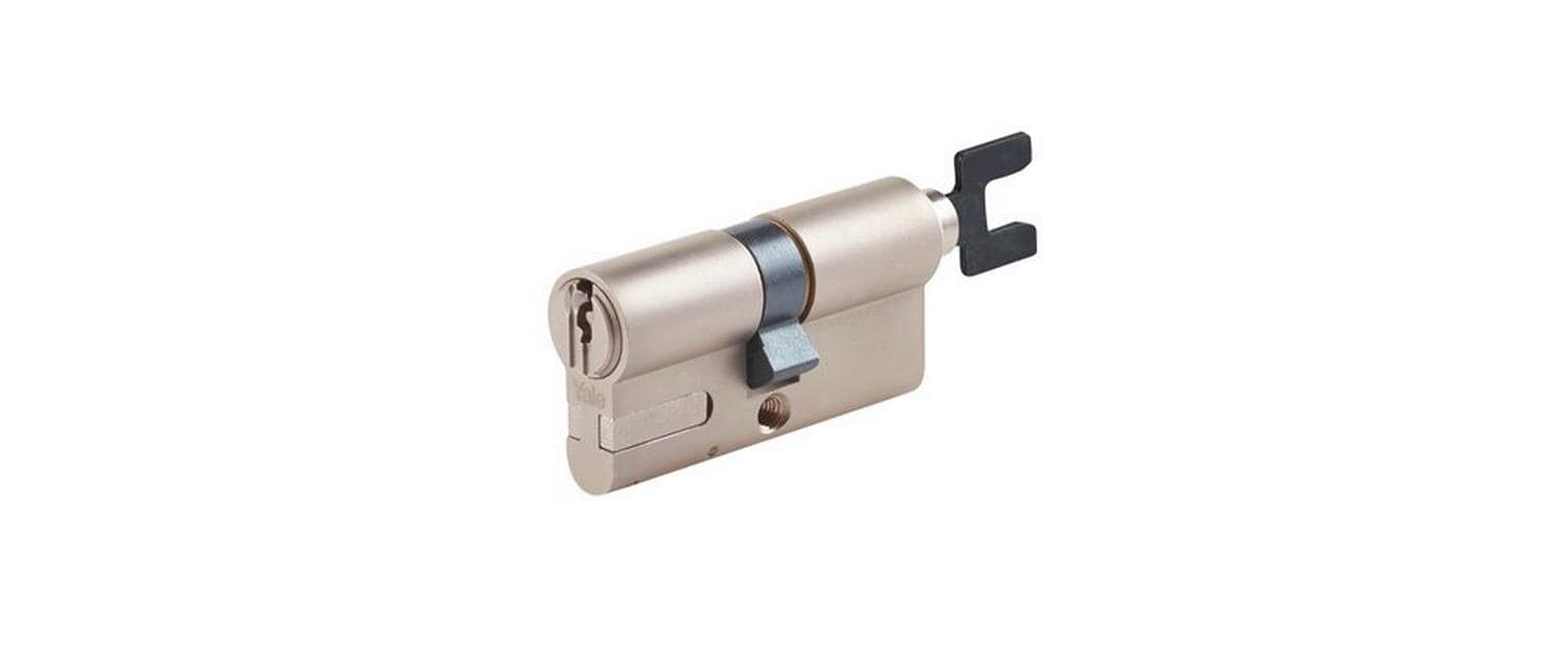 Yale Smart Lock Linus L2 – 52×46×146 mm, silber, akkubetrieben