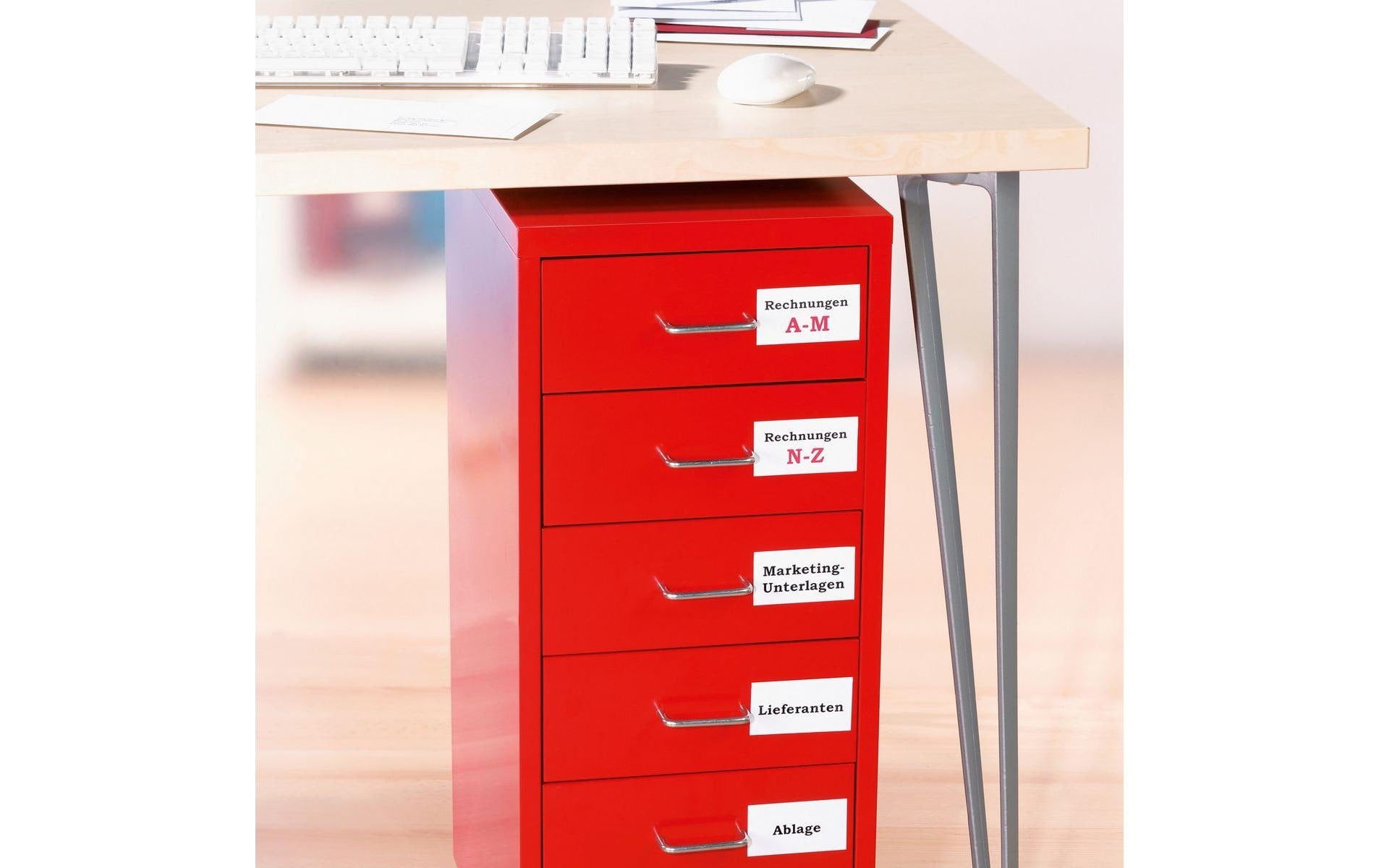 Sigel LA142 – Etiketten A4 97 × 68 mm – Papier, weiss – permanent haftend – 8 pro Blatt, 25 Blätter (200 Stk.)