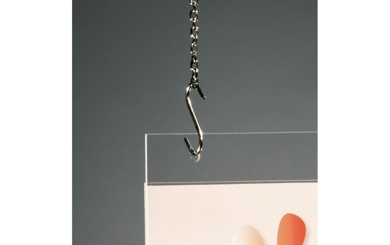 Sigel Plakattasche – 300 × 235 mm, transparent, für A4 quer