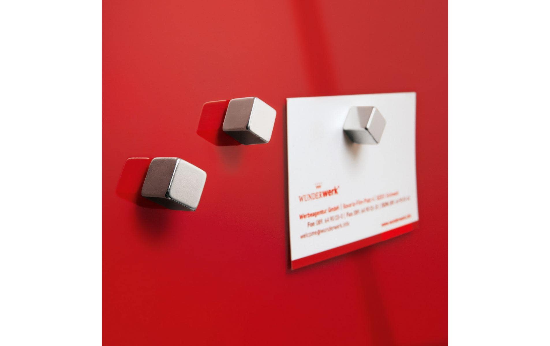 Sigel Magnetwürfel – Silber – 10 × 10 × 10 mm, 10 Stück, Stahl