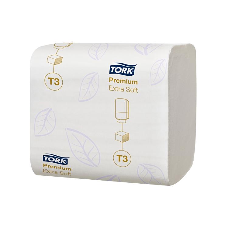 Tork Toilettenpapier System – 2-lagig, Zellstoff, Blattgrösse 110 × 190 mm, 252 Blatt/Rolle – für Tork T3