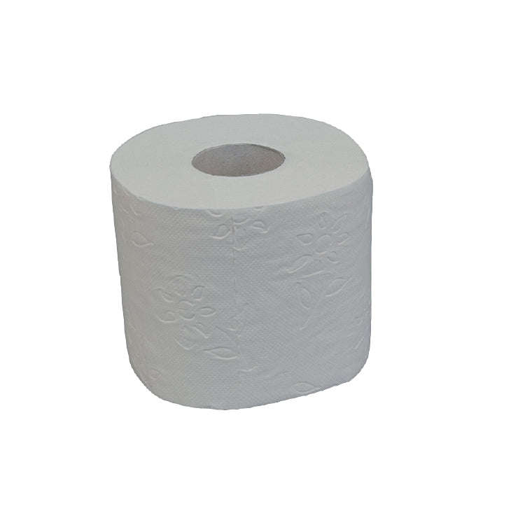 Katrin Plus Toilettenpapier – 3-lagig, Blattgrösse 94,5 × 110 mm, 250 Blatt/Rolle – 72 Rollen
