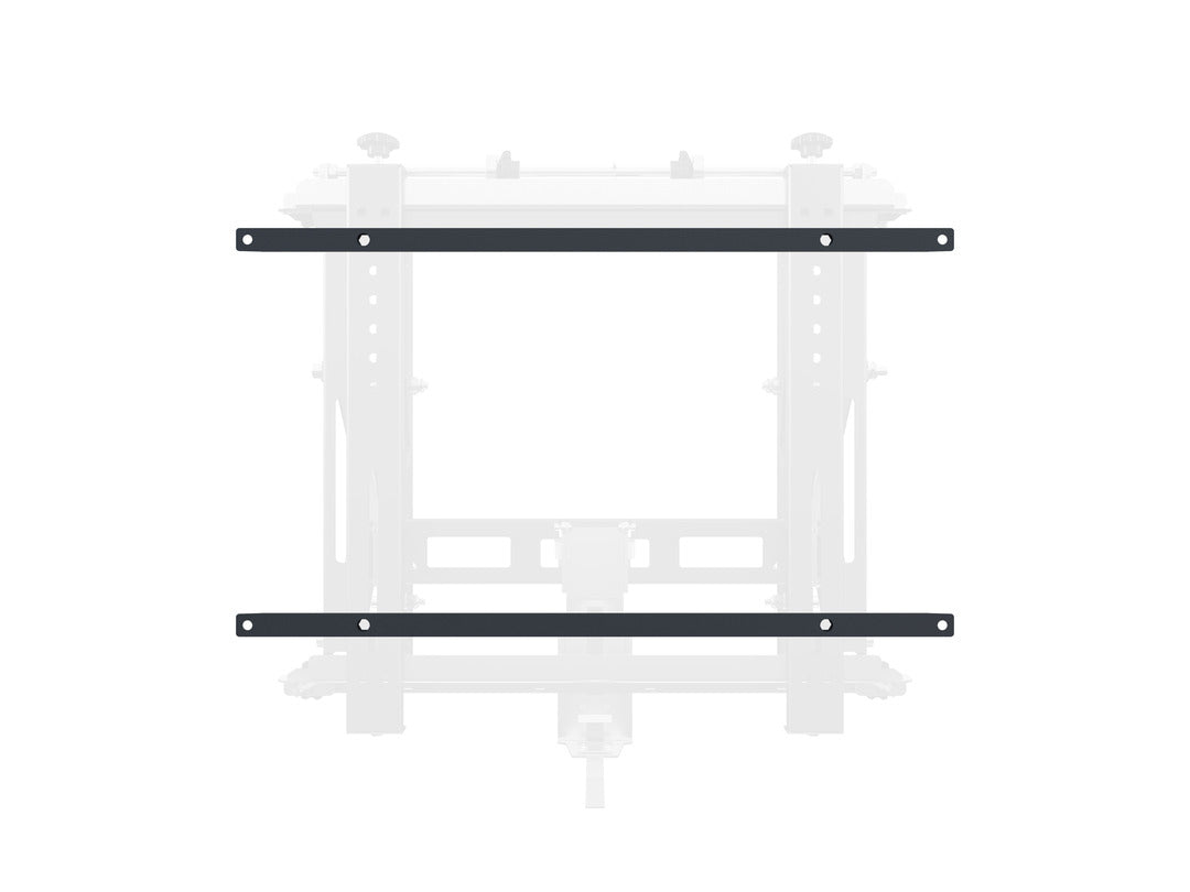 Multibrackets M Push HD – Zubehör: Erweiterungsset – für VESA 600 × 400 mm, schwarz