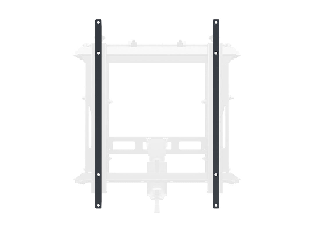 Multibrackets M Push HD – Zubehör: Erweiterungsset – für VESA 600 × 400 mm, schwarz