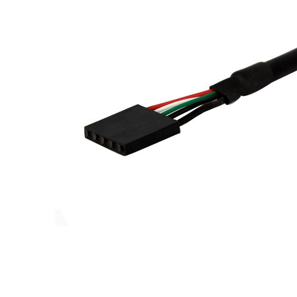 StarTech.com USB-A Verlängerungskabel (Buchse auf Buchse) – USB 2.0 (480 Mbit/s) – 0,3 m – Schwarz