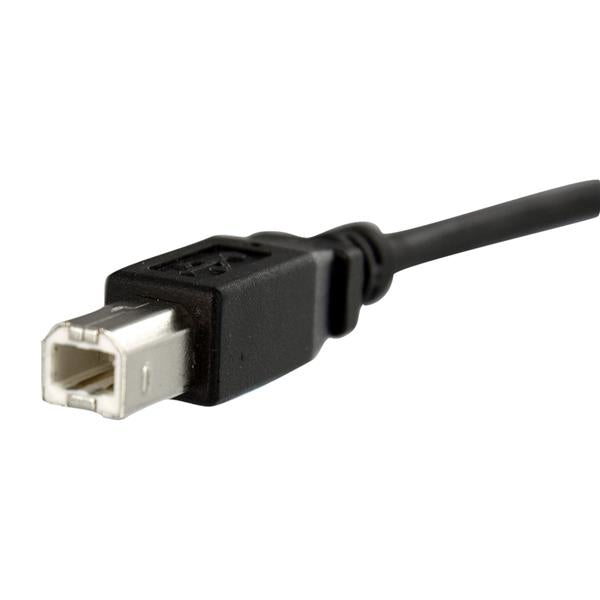 StarTech.com USB-B Verlängerungskabel (Stecker auf Buchse) – USB 2.0 (480 Mbit/s) – 0,91 m – Schwarz
