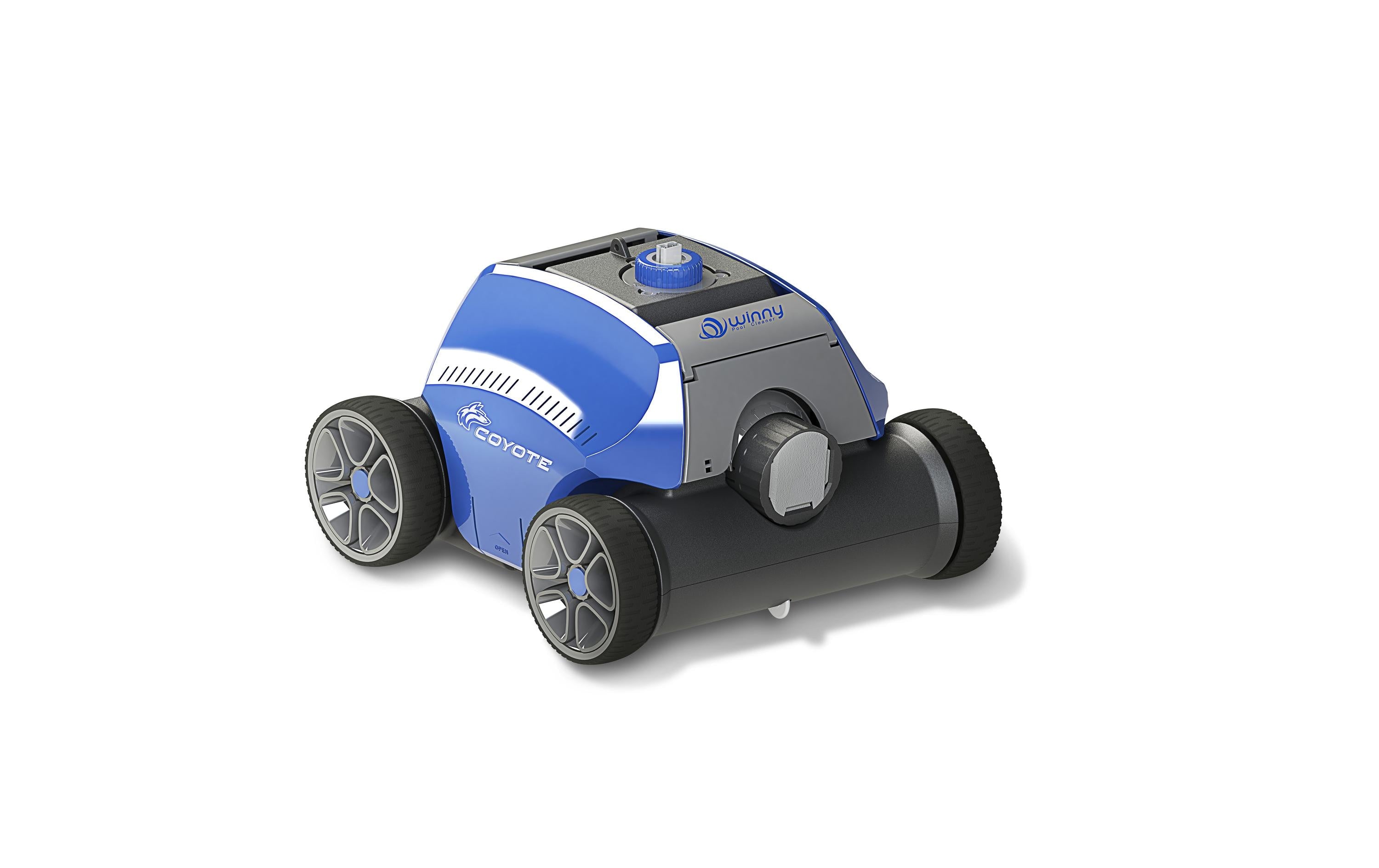 Creative living Coyote Saugroboter Poolreiniger – Li-ion 6600 mAh, 12 V, 80 m²