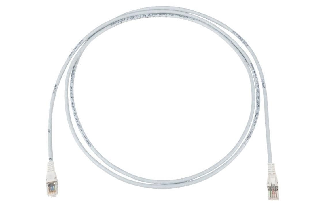 R&M Patchkabel – Cat5e U/UTP, 0,5 m, Grau, RJ-45