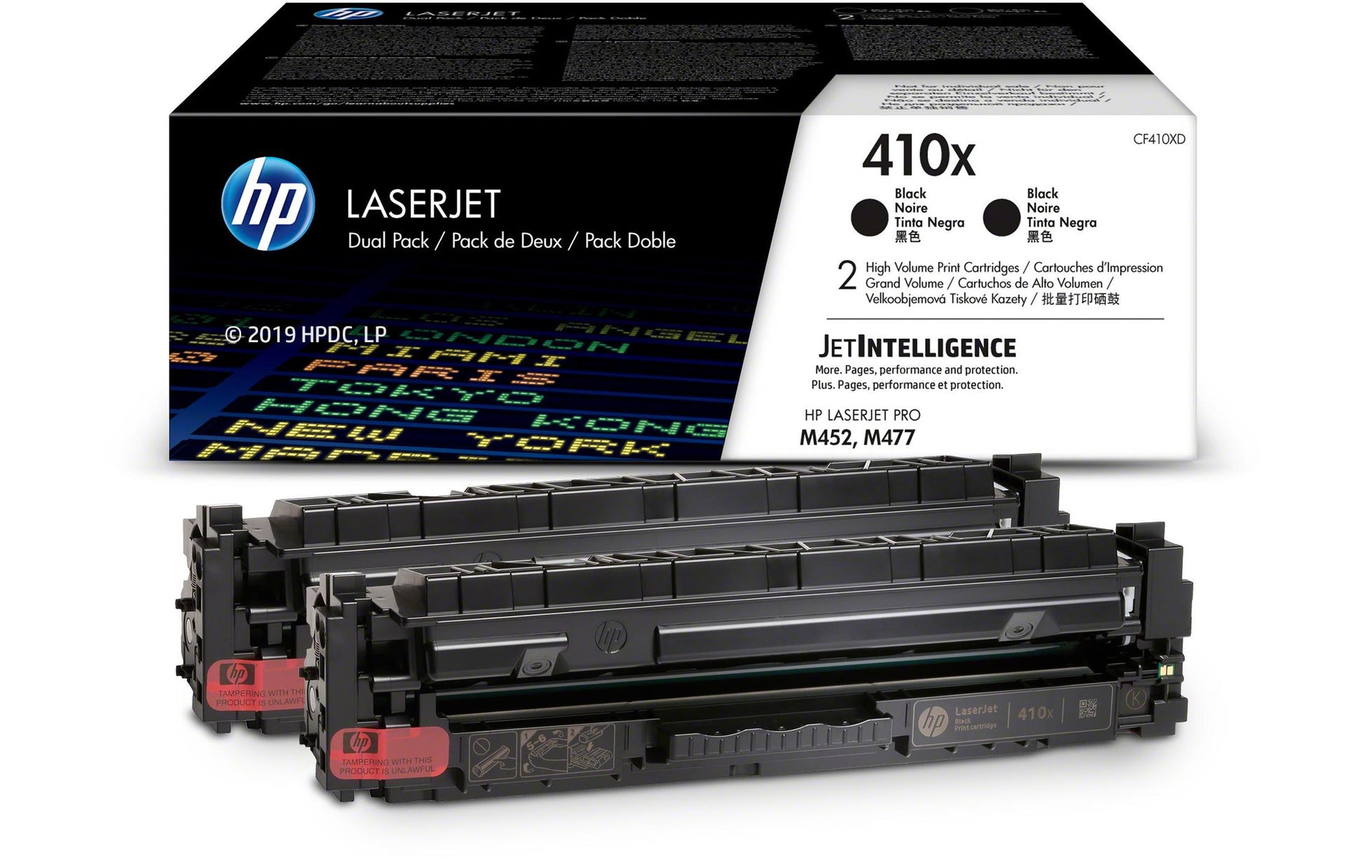 HP Toner-Multipack 410X – Schwarz, 6500 Seiten