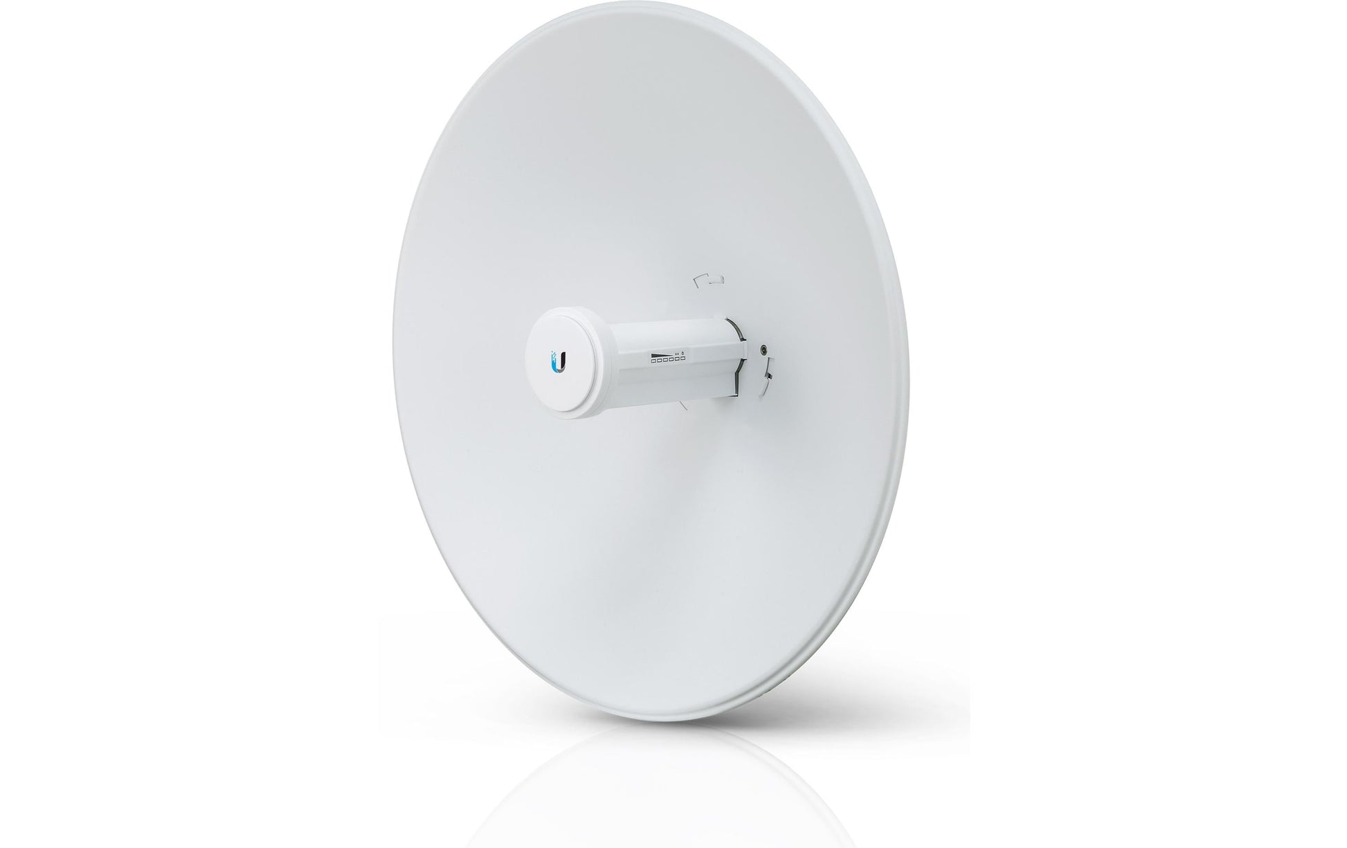 Ubiquiti airMAX PowerBeam ac Gen2 – 5 GHz Funkbrücke, 25 dBi, 450 Mbit/s, 1× RJ-45, PoE, Weiss