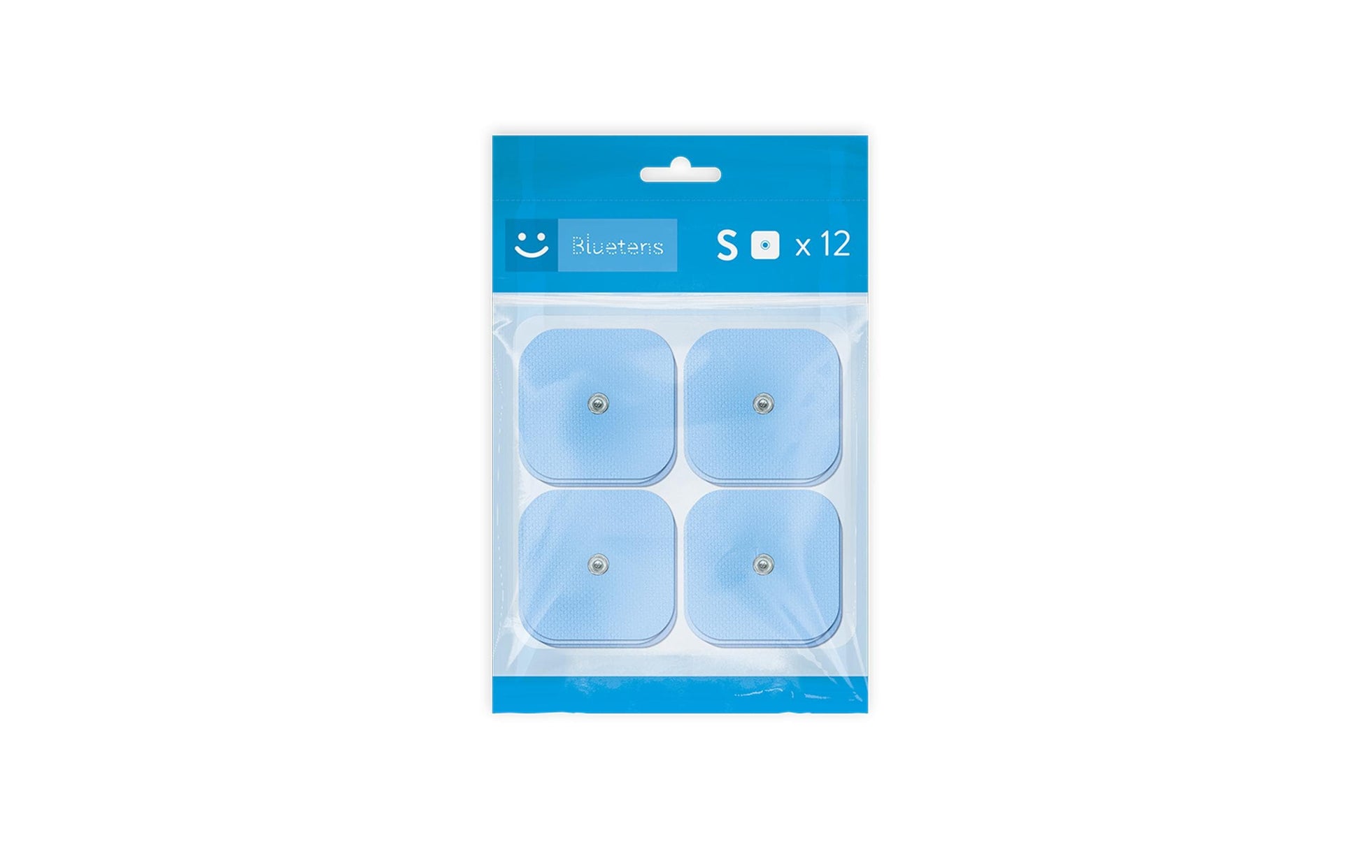 Bluetens Ersatz-Elektroden – Grösse S – 12 Stk – Blau