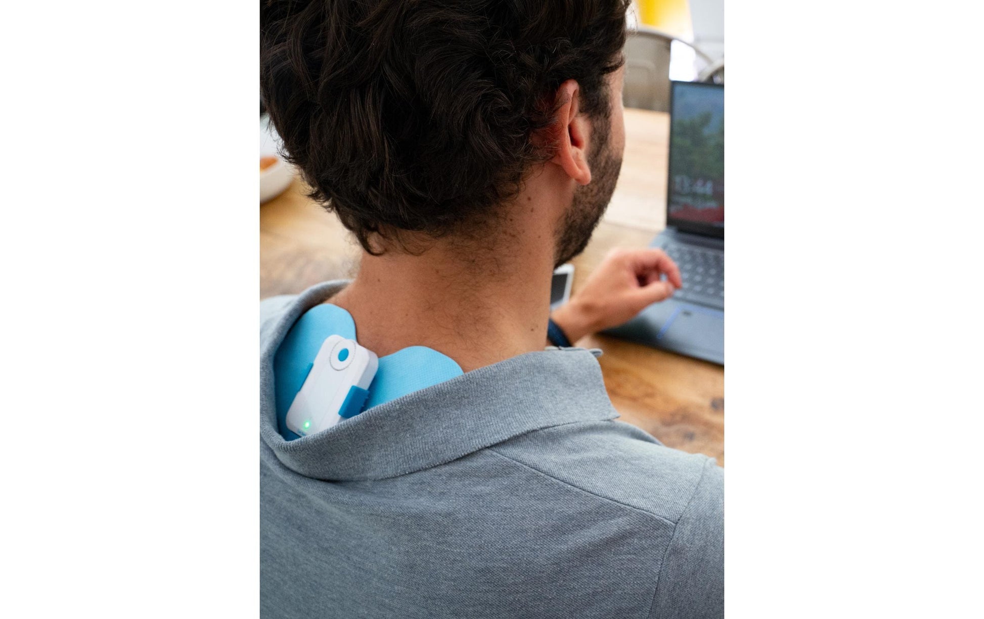 Bluetens Elektroden Butterfly – für wireless Clip – 3 Stk – blau