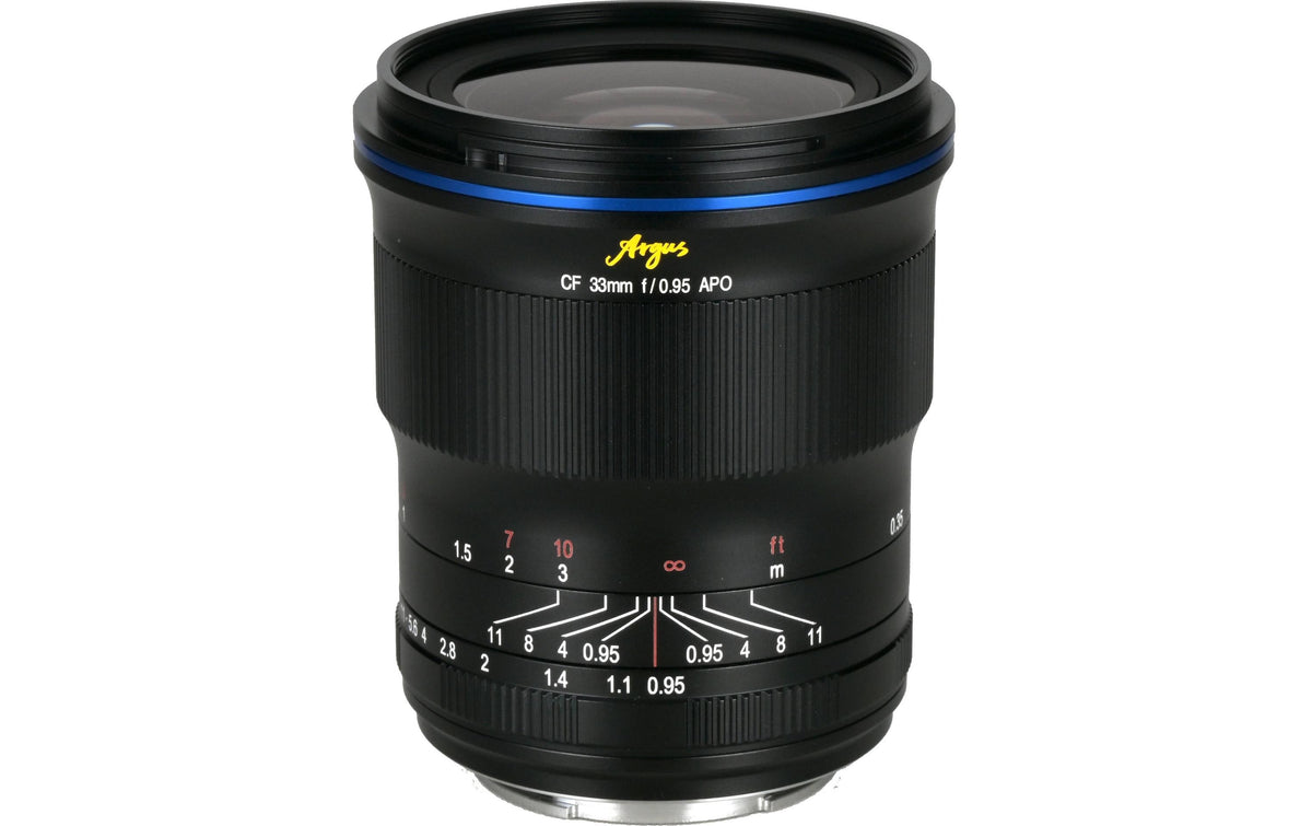 Laowa Argus 33mm f/0.95 CF APO Objektiv – für Canon RF, Fujifilm X, Sony E