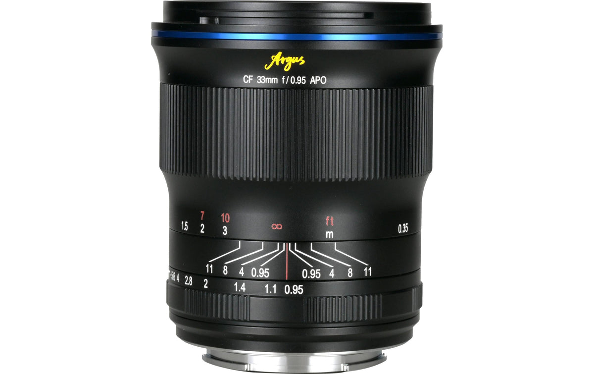 Laowa Argus 33mm f/0.95 CF APO Objektiv – für Canon RF, Fujifilm X, Sony E