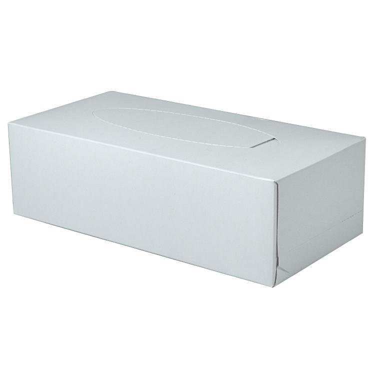 Kosmetiktücher Box – 3-lagig, Zellstoff, hochweiss, 207 × 205 mm – 25 Boxen à 100 Tücher