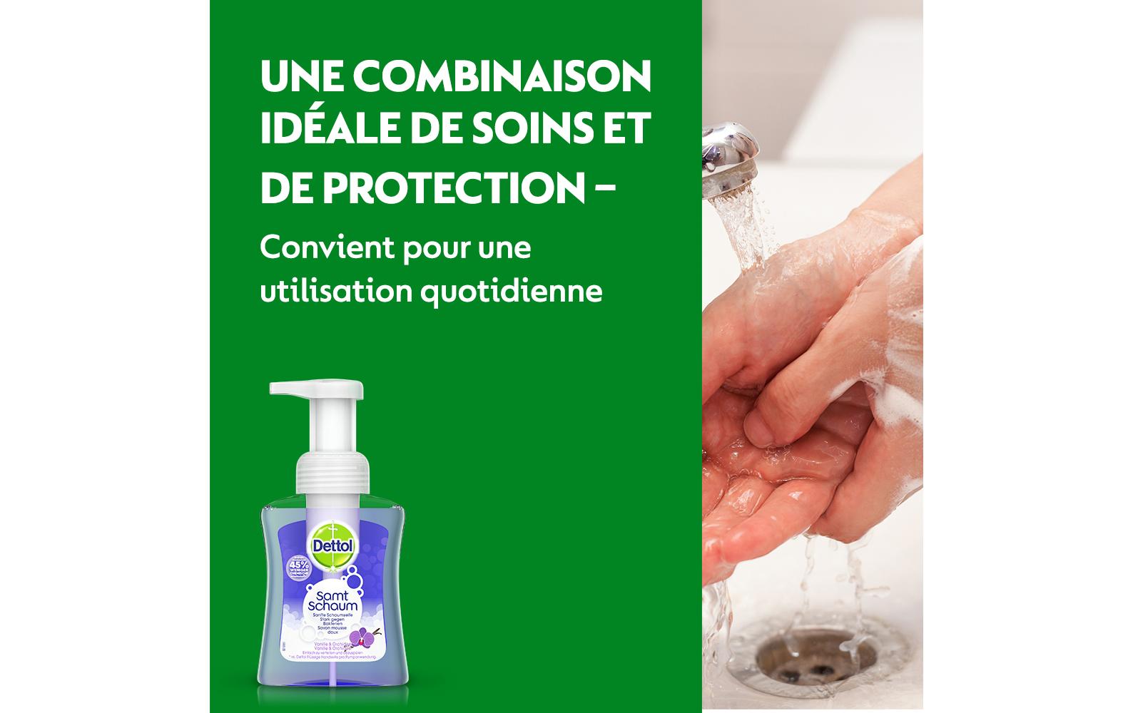 Dettol Flüssige Handseife – Orchidee – Pumpflasche – 250 ml