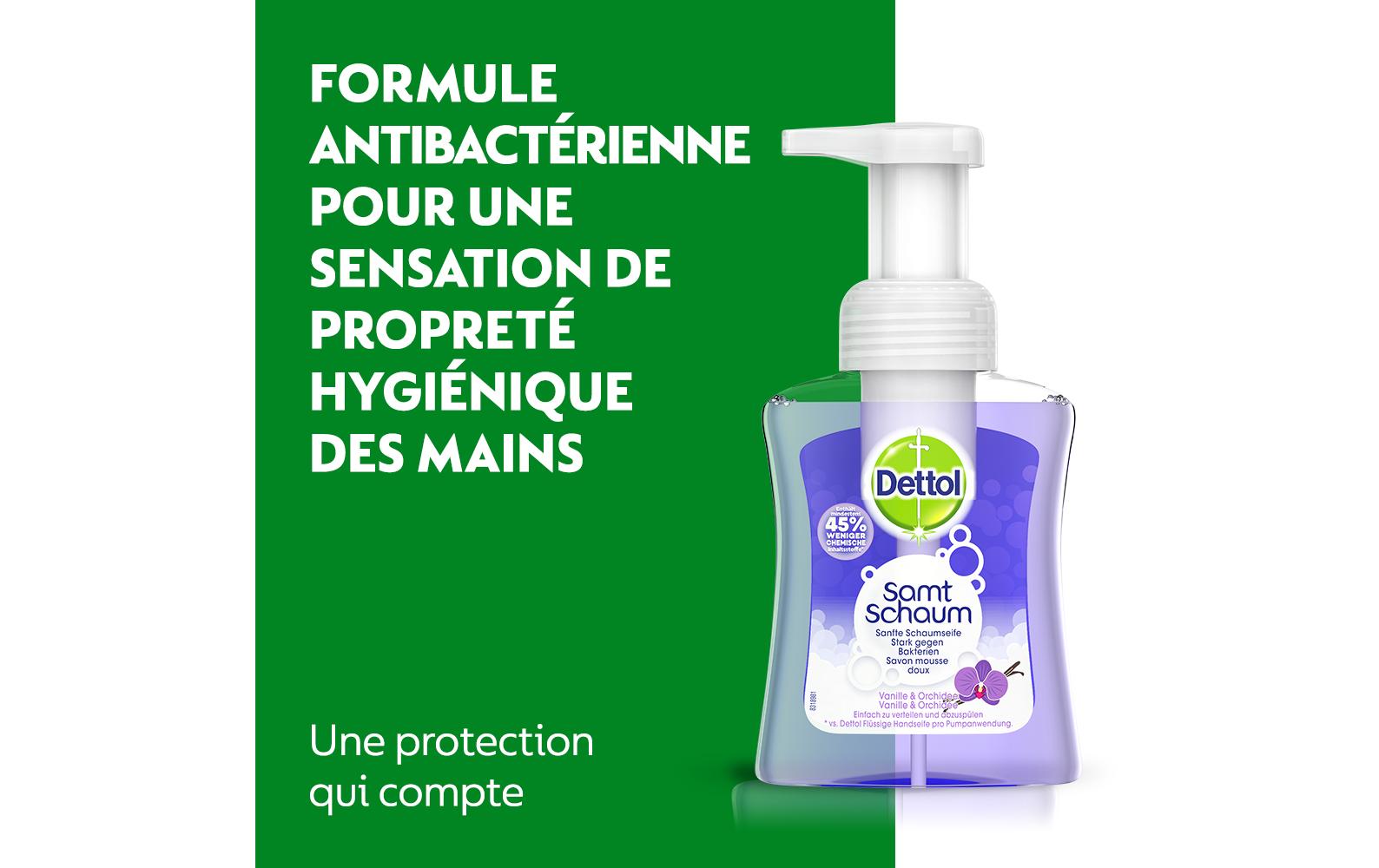 Dettol Flüssige Handseife – Orchidee – Pumpflasche – 250 ml