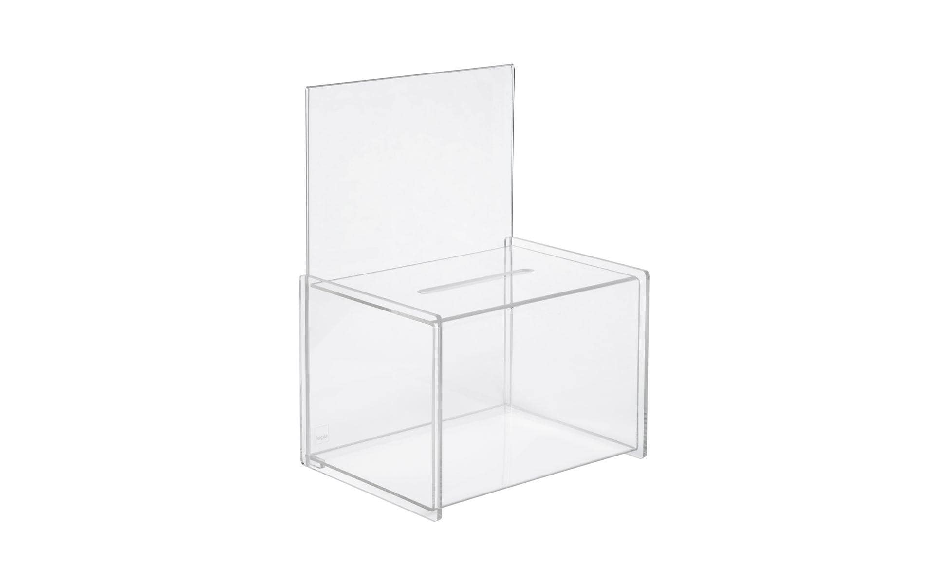 Sigel Aktionsbox, Schild A4 – Acryl, 22,5 × 31 × 17 cm