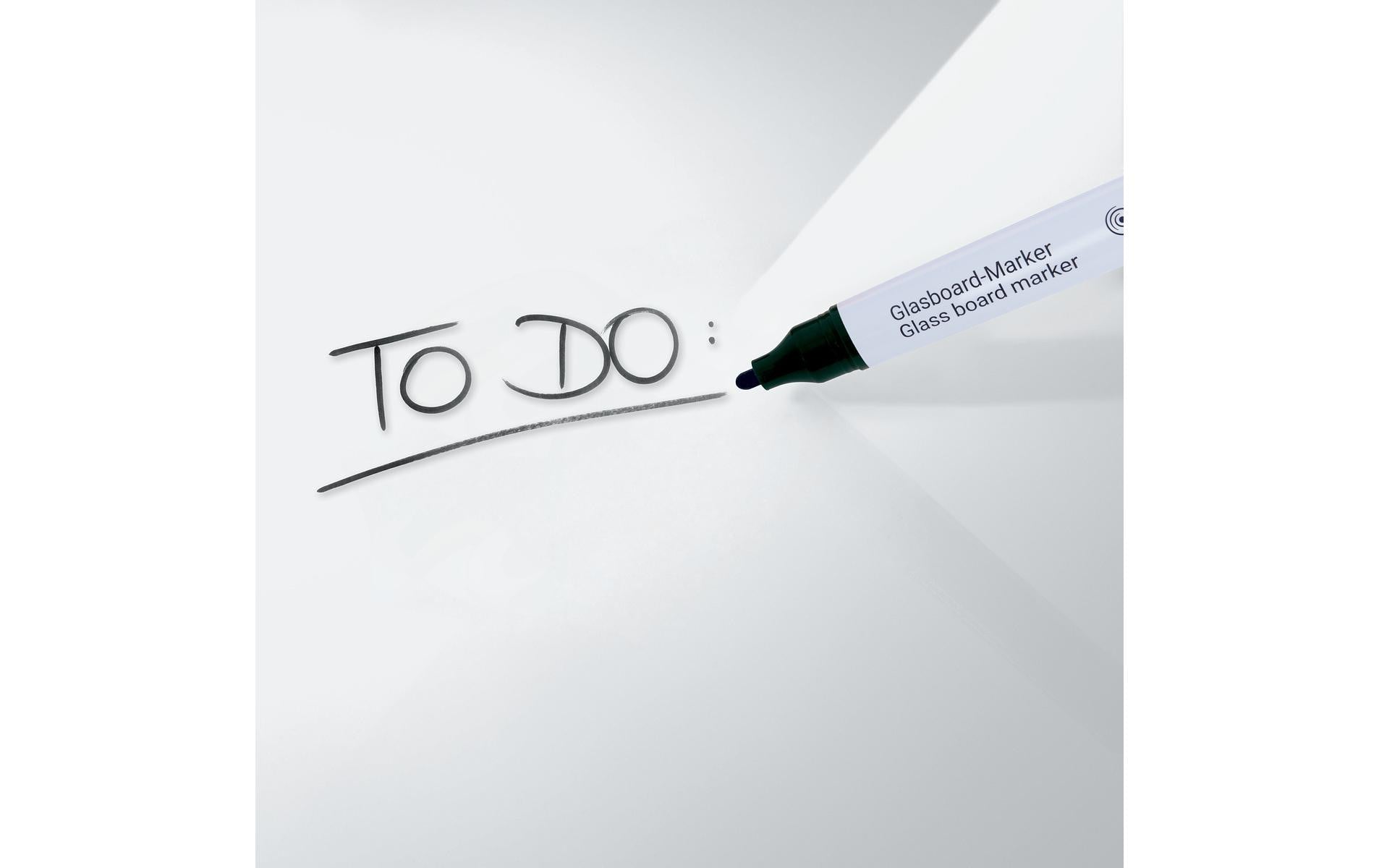Sigel Whiteboard – 240 × 120 cm, Glas, magnetisch, Wandmontage