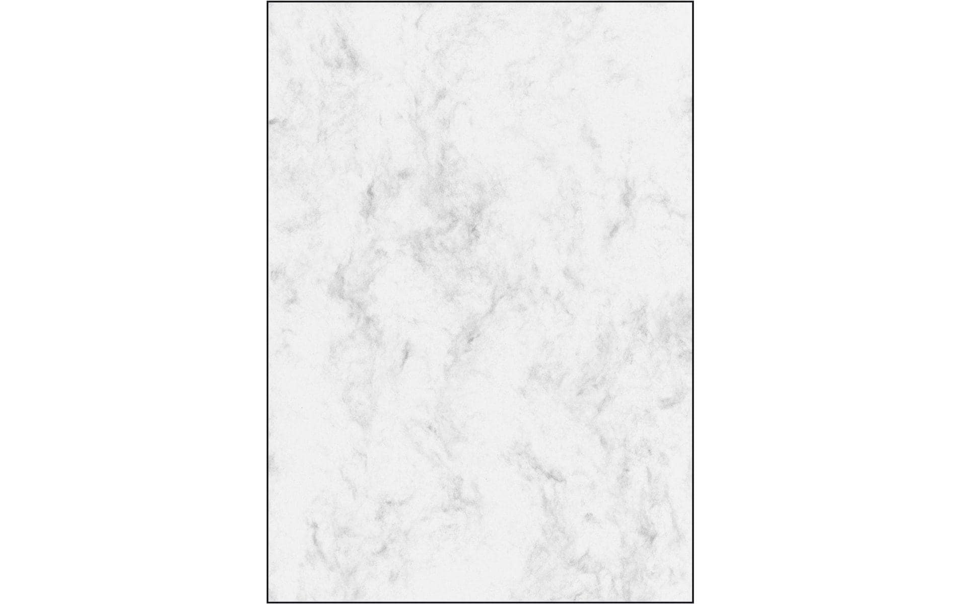 Sigel Marmorpapier Grau – A4, 200 g/m², 50 Blatt