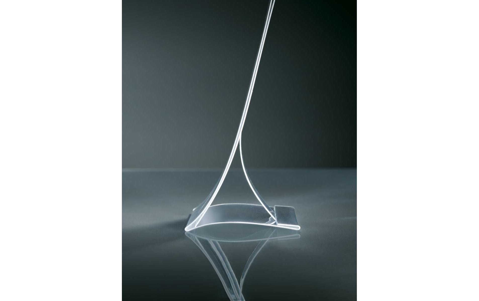 Sigel Tischaufsteller – für A4 Hochformat, transparent, Kunststoff, 220 × 150 × 335 mm
