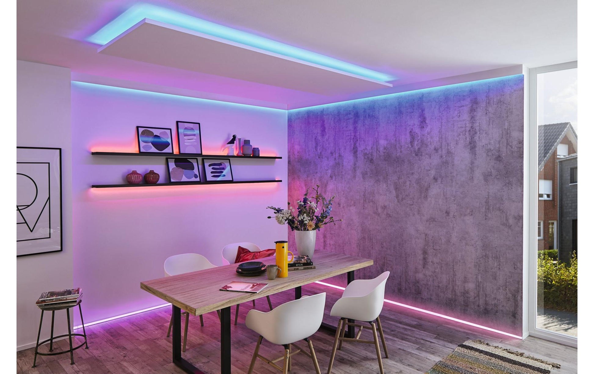 Paulmann LED-Strip MaxLED 250 – 5 m, 1350 lm, 31 W, RGBW, dimmbar, weiss