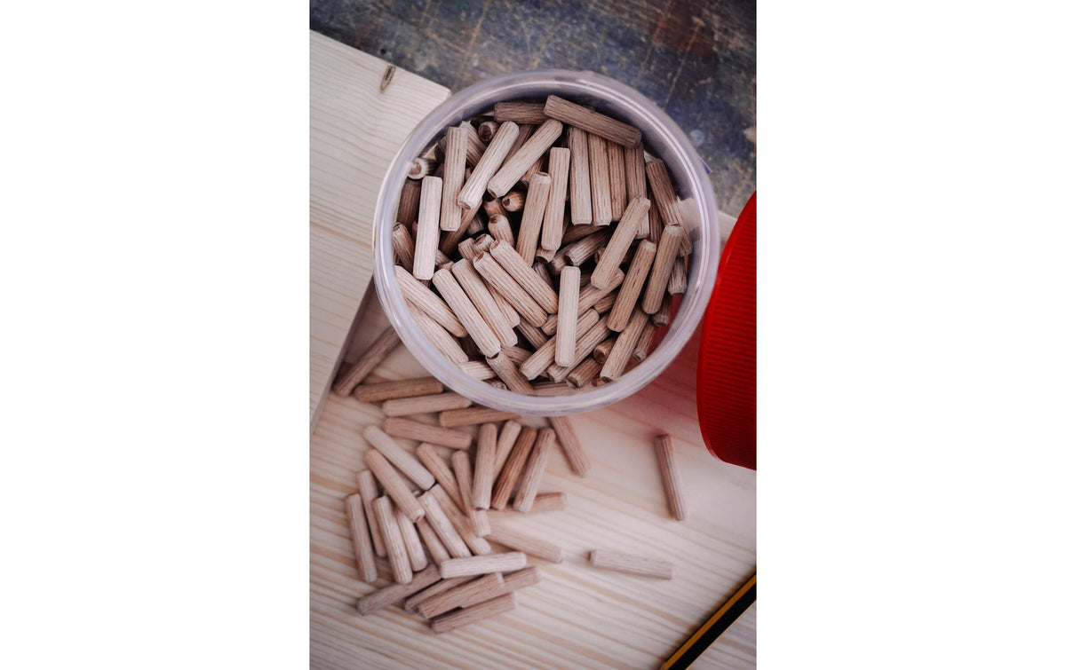 TOX Dübel Holzdübel Boltfix – Ø 8 × 40 mm, Buche, 100 Stk.