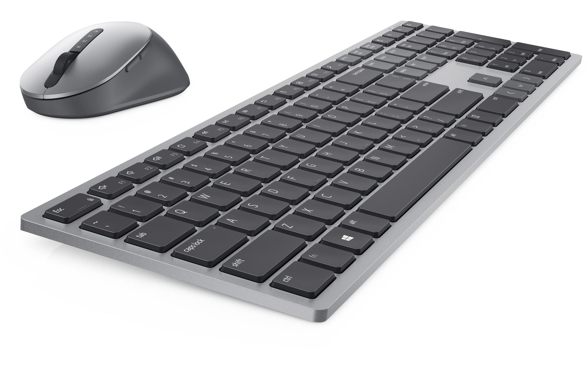 Dell KM7KM7321 – Tastatur, kabellos (2,4 GHz), IT-Layout (IT), Fullsize (mit Ziffernblock), Scherenmechanik