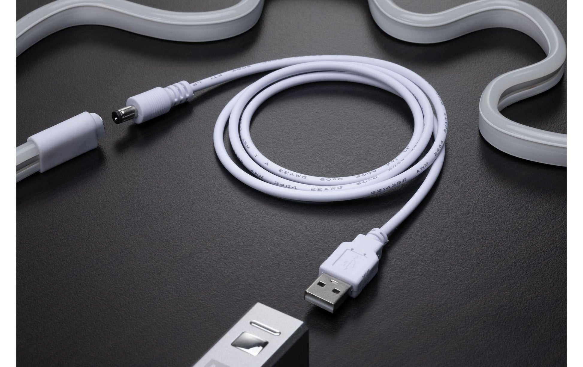 Paulmann LED-Strip – 1 m, 10 lm, 4,5 W, pink, weiss, USB