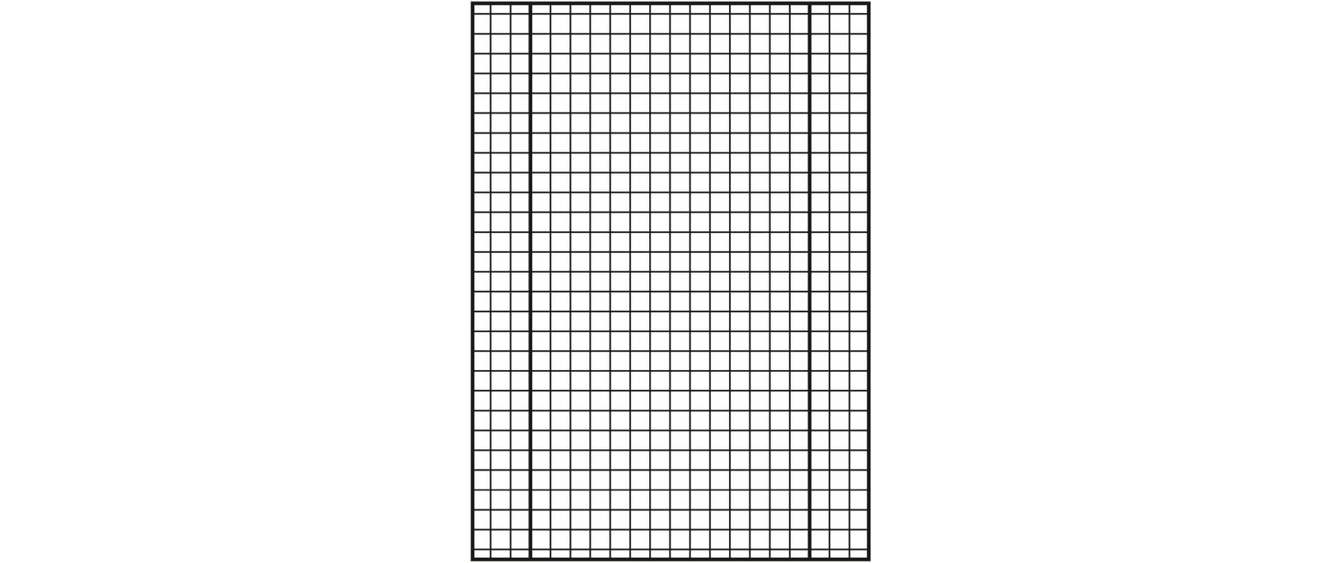 Elba Collegeblock, 80 Blatt, 4-fach gelocht, perforiert, 90 g/m² – Sonnengelb, für SCRIBZEE App