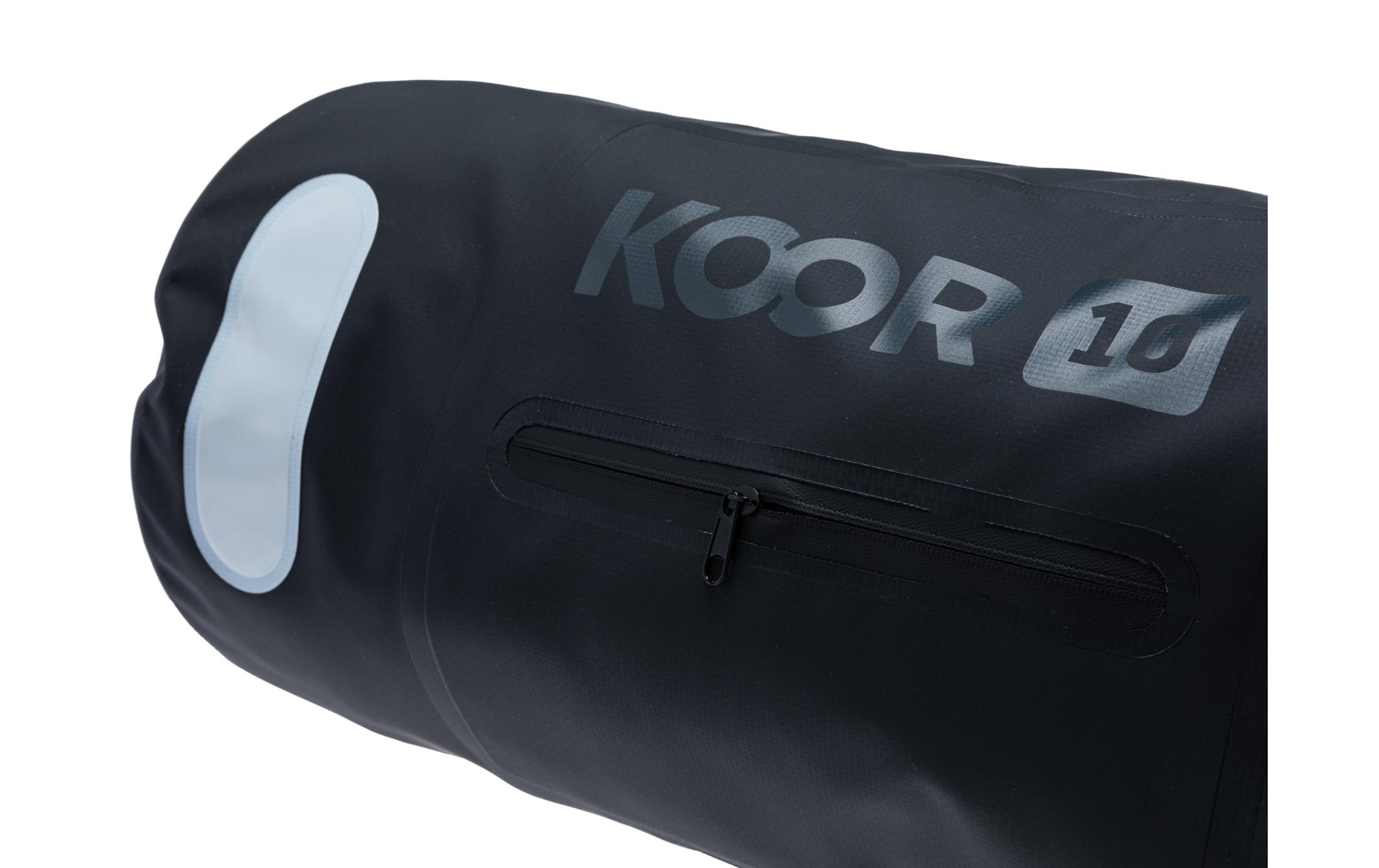KOOR Sportrucksack Dry Bag – 10 l, wasserfest, reflektierend, PVC – Gelb, 200 × 550 × 200 mm