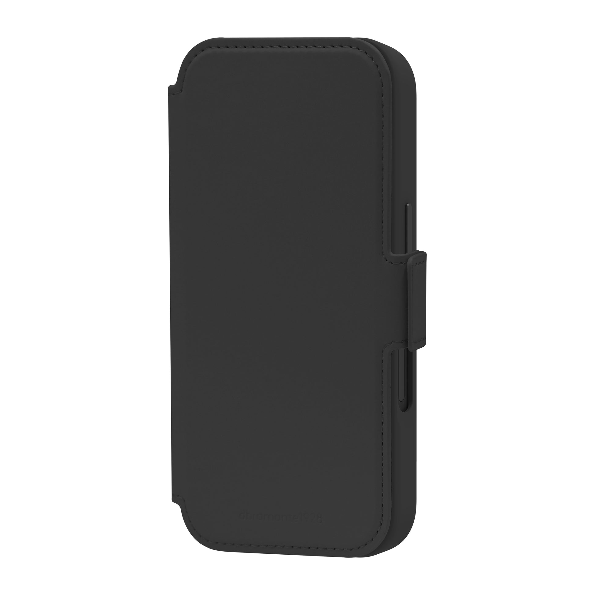 dbramante1928 Lynge MS ICON Wallethülle – für Apple iPhone 17, MagSafe, 3 Kartenfächer, Kunststoff, Schwarz