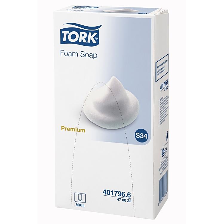 Tork Schaumseife – für S34 – Parfümiert – 800 ml – Pink
