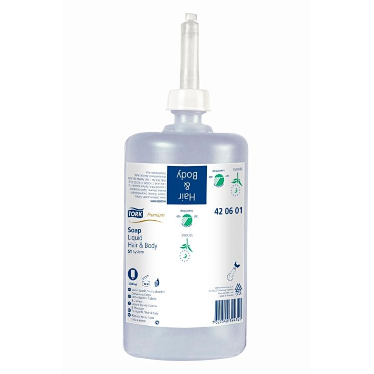 Tork Handseife Flüssig Premium S1 – 6 × 1 l