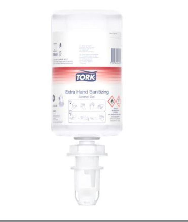 Tork Händedesinfektionsgel – Kartusche – für Tork S4 – 6 × 1 l