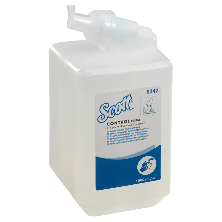 Kleenex Scott Schaumseife – Seifenkartusche – 6 × 1 l – Transparent