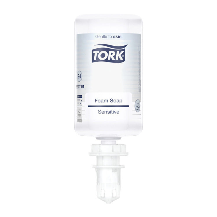 Tork Schaumseife – Pumpenflasche – für Tork S4 – 6 × 1 l