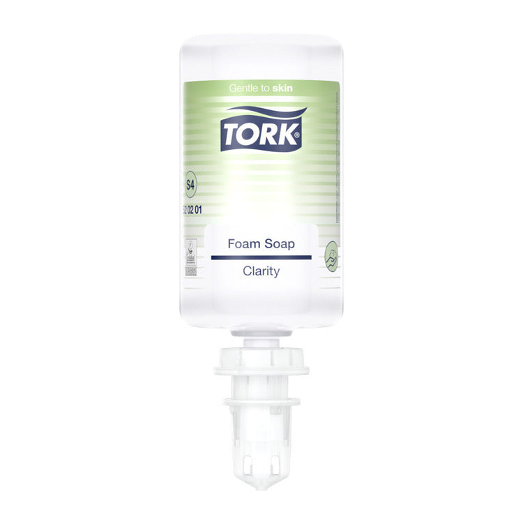 Tork Schaumseife – für Tork S4 – parfumfrei – 1 l – transparent