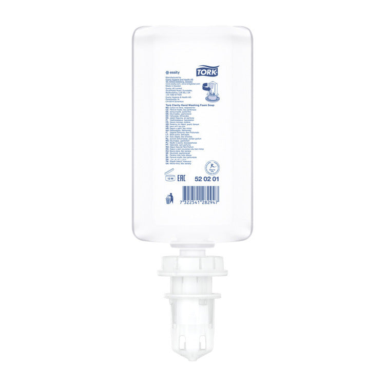 Tork Schaumseife – für Tork S4 – parfumfrei – 1 l – transparent
