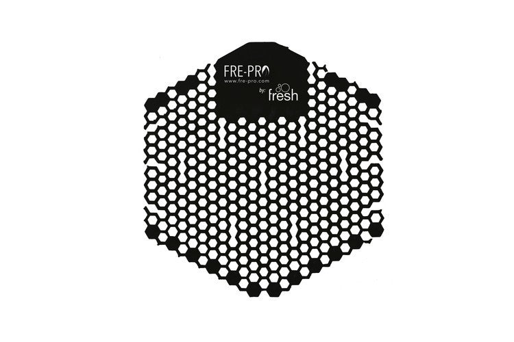 Fre-Pro The Wave 3D – Urinalmatte – Midnight, einzeln verpackt, wirkt 30 Tage, schwarz