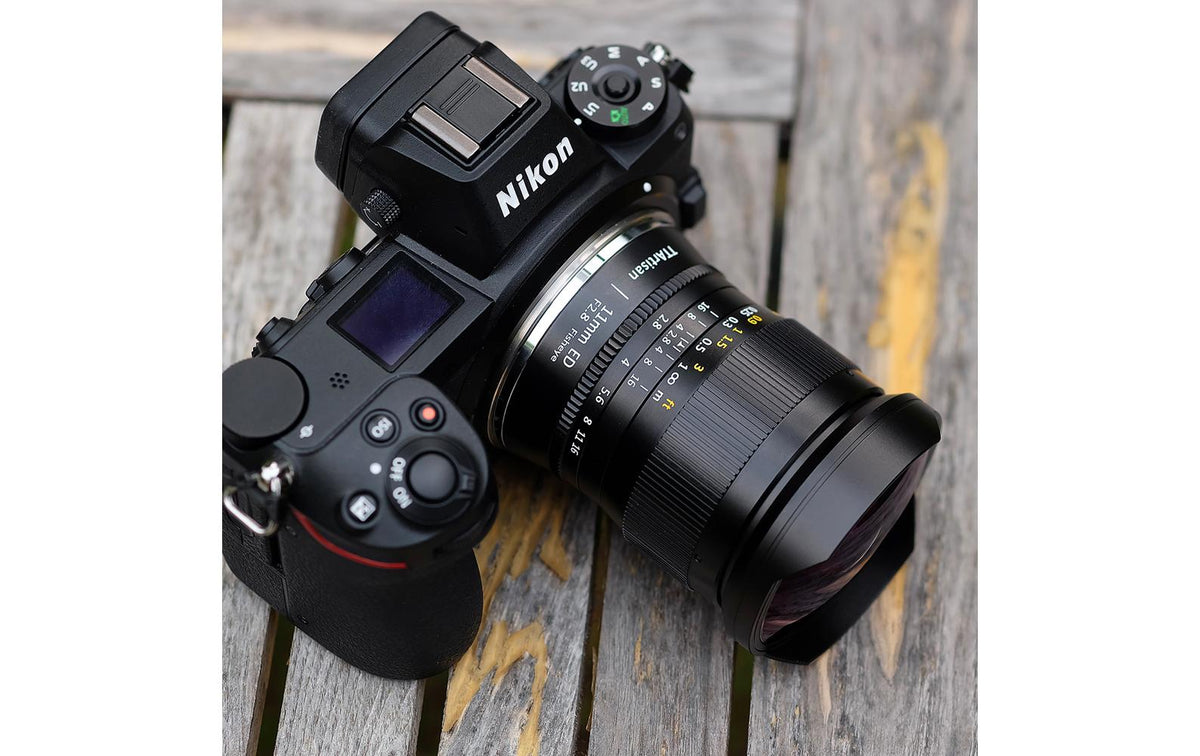 TTArtisan 11mm F/2.8 Fisheye-Objektiv – 11 mm f/2,8, manuell, Vollformat, 180° – für Nikon Z (Z6, Z7)
