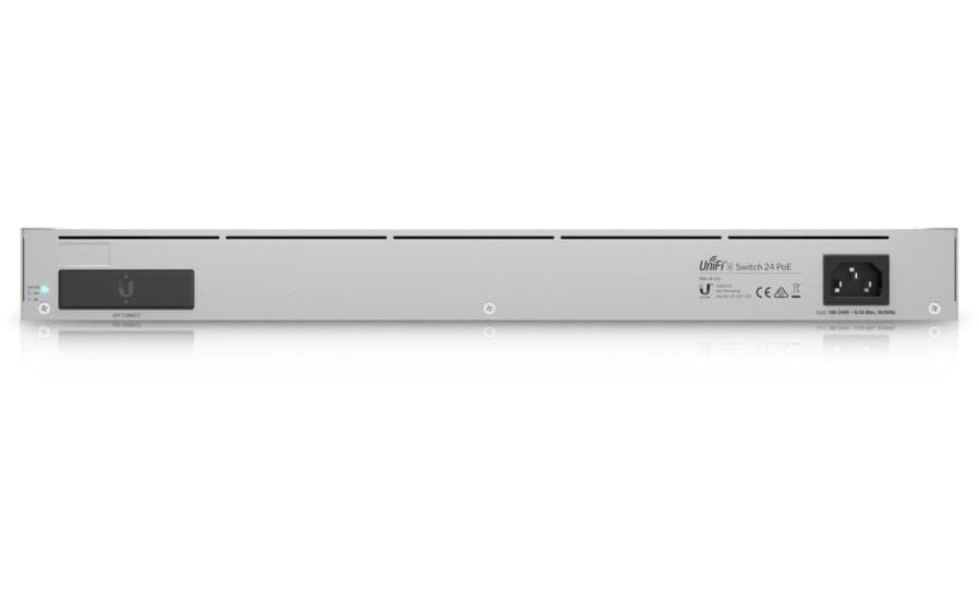 Ubiquiti USW-ENTERPRISE-24-POE – Managed Switch – 24×GbE, 2×SFP+, L3, PoE+, 19" Rack