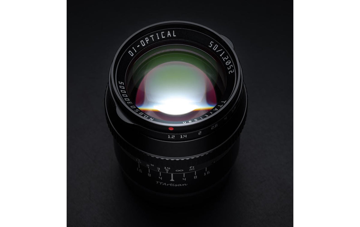 TTArtisan A06B-M 50mm f/1.2 MFT-Bajonett – manuelles Standardobjektiv – für Micro-Four-Thirds