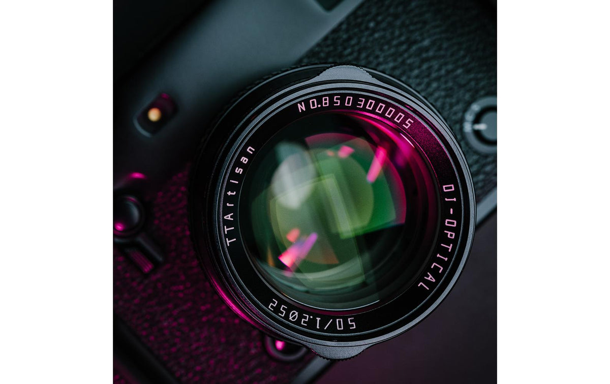 TTArtisan A06B-M 50mm f/1.2 MFT-Bajonett – manuelles Standardobjektiv – für Micro-Four-Thirds